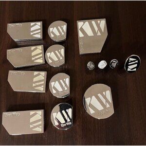 HUGE LOT of KJAER WEISS Iconic Edition 100% refillable Metal Compacts 14 Pieces!